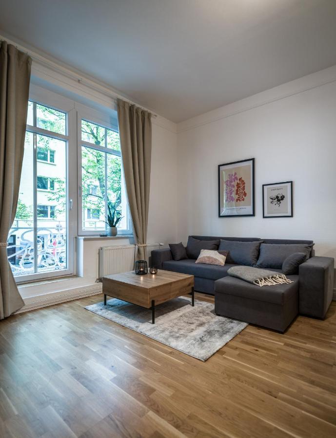 Hochwertige Altbauwohnung Im Modernen Stil In Wiesbaden - Kueche - Terrasse - Wlan - Zentral المظهر الخارجي الصورة